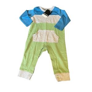 Okie dokie 6 M one piece baby romper NWT